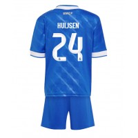 Stroje piłkarskie Real Madrid Dean Huijsen #24 Koszulka Trzeciej dla dzieci 2025-26 Krótki Rękaw (+ szorty)